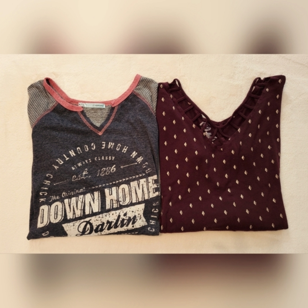 2 - EUC ☆ Maurice's Tops